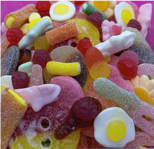 Mixed Swedish Candy | Pick & Mix Candy Box | Sour and Sweet Scandinavian Treats | Imported Candy Gift | Vegan Options Available