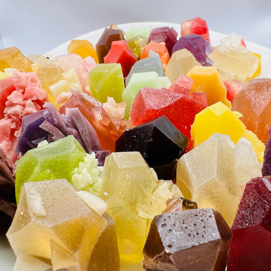 Pieces of Bling, Handmade Crystal Candy, Kohakutou, Vegan Candy, Gluten-free Candy, ASMR Candy